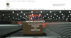 Desktop Screenshot of nichelogistics.com